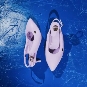 MARTINE ROSE FOR CLARKS WOMENS SLINGBACK in PURPLE